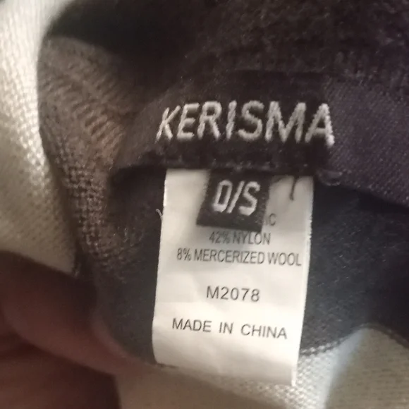 Kerisma Chocolate Wool Blend Top - Picture 7 of 7